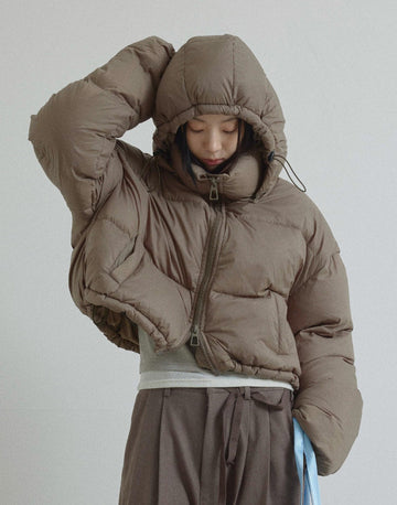 DUCK-DOWN HOOD PADDING